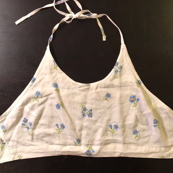 Free people reversible tie cropped shirt - Picture 5 of 6